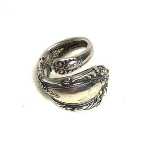 Towle Sterling Silver Heavy Spoon Ring Size 6.5